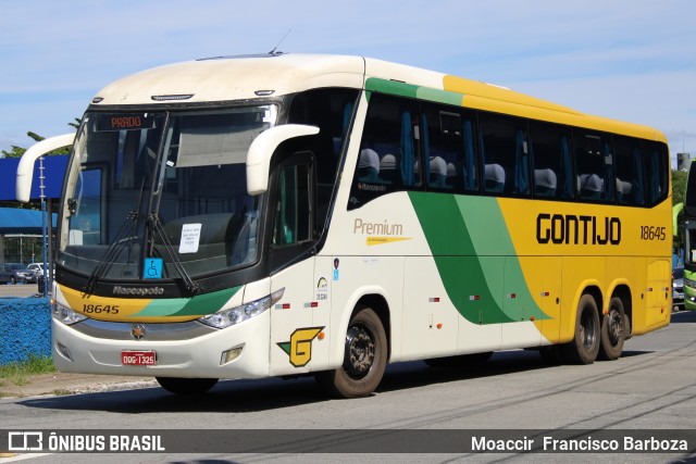 Empresa Gontijo de Transportes 18645 na cidade de São Paulo, São Paulo, Brasil, por Moaccir  Francisco Barboza. ID da foto: 11229737.