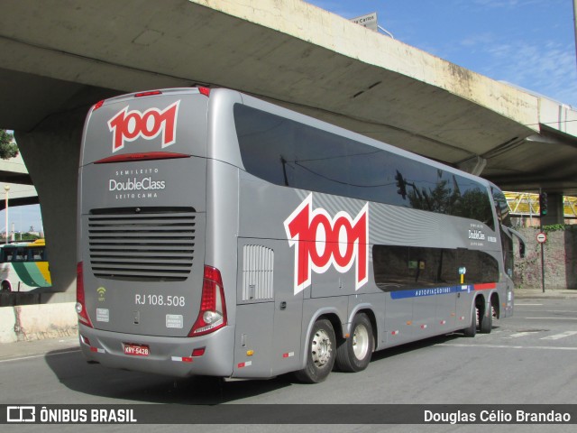 Auto Viação 1001 RJ 108.508 na cidade de Belo Horizonte, Minas Gerais, Brasil, por Douglas Célio Brandao. ID da foto: 11230494.