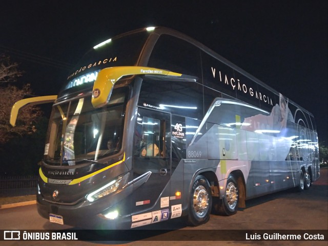 Viação Garcia 88069 na cidade de Presidente Prudente, São Paulo, Brasil, por Luis Guilherme Costa. Número da foto: #11233006.