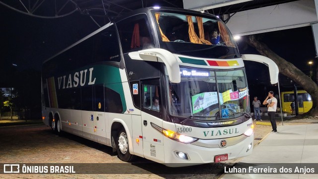 Viasul - Auto Viação Venâncio Aires 15000 na cidade de Joinville, Santa Catarina, Brasil, por Luhan Ferreira dos Anjos. ID da foto: 11233941.