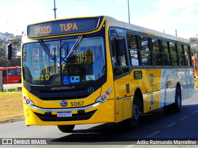 Viação Novo Retiro 5067 na cidade de Contagem, Minas Gerais, Brasil, por Adão Raimundo Marcelino. ID da foto: 11234073.