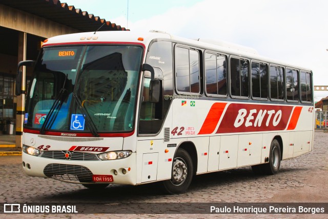 Bento Transportes 42 na cidade de Bento Gonçalves, Rio Grande do Sul, Brasil, por Paulo Henrique Pereira Borges. Número da foto: #11233069.