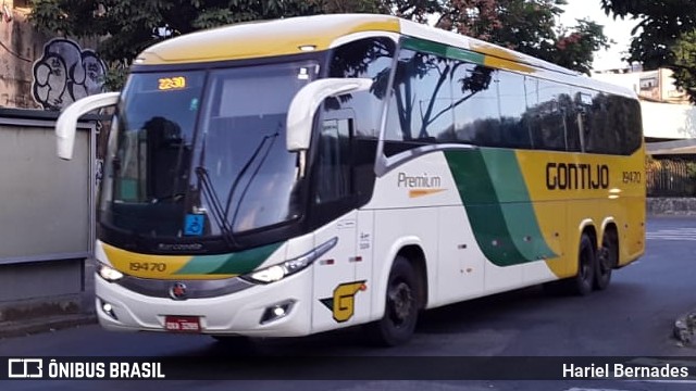 Empresa Gontijo de Transportes 19470 na cidade de Belo Horizonte, Minas Gerais, Brasil, por Hariel Bernades. Número da foto: #11232808.