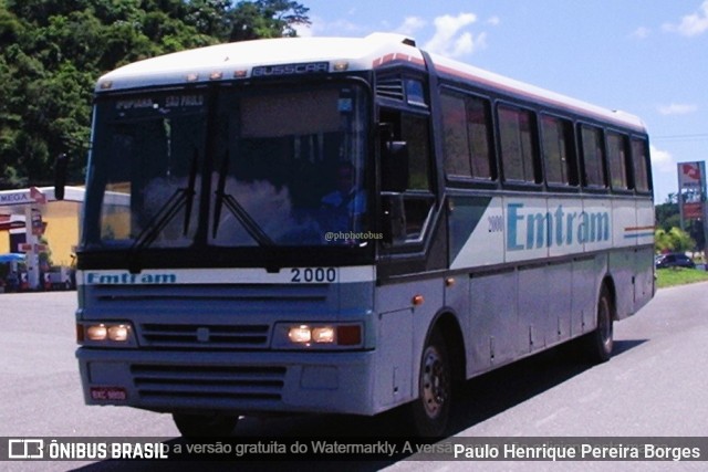 Emtram 2000 na cidade de Barra do Piraí, Rio de Janeiro, Brasil, por Paulo Henrique Pereira Borges. ID da foto: 11233100.