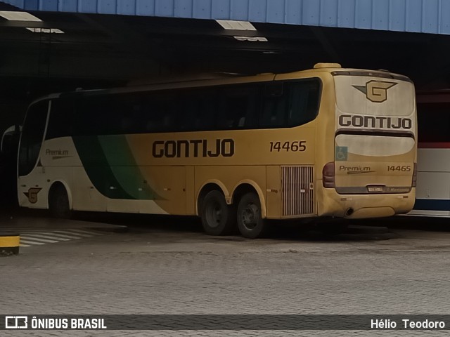 Empresa Gontijo de Transportes 14465 na cidade de Resende, Rio de Janeiro, Brasil, por Hélio  Teodoro. ID da foto: 11233764.