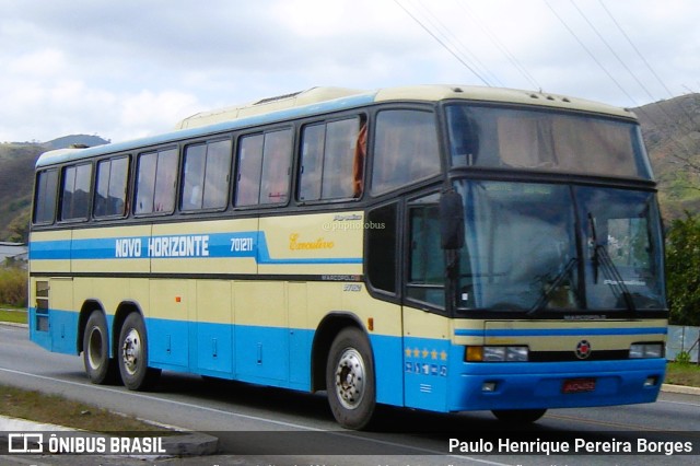 Viação Novo Horizonte 701211 na cidade de Barra do Piraí, Rio de Janeiro, Brasil, por Paulo Henrique Pereira Borges. Número da foto: #11233047.