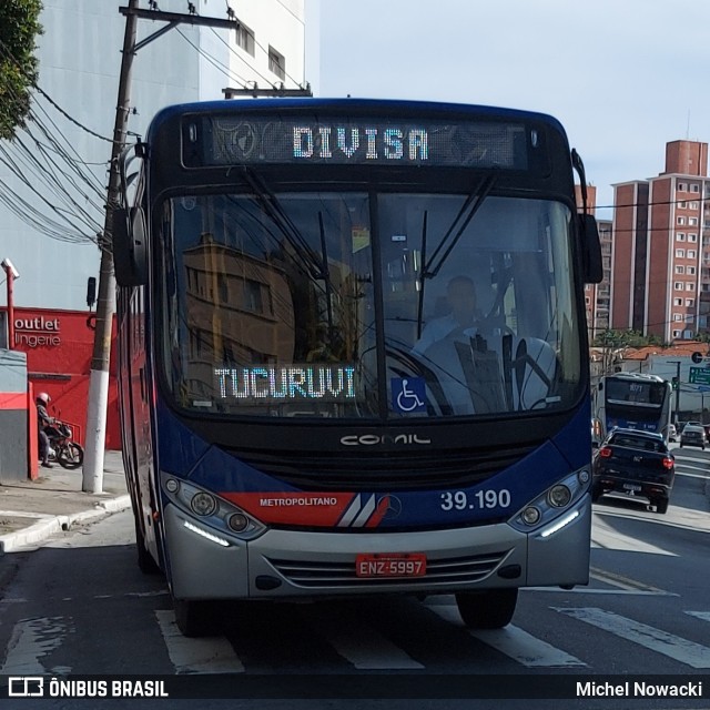 Empresa de Transportes Mairiporã 39.190 na cidade de São Paulo, São Paulo, Brasil, por Michel Nowacki. ID da foto: 11233840.