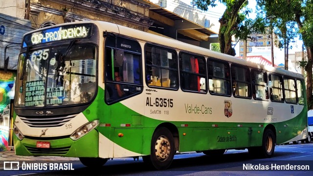 Auto Viação Monte Cristo AL-63515 na cidade de Belém, Pará, Brasil, por Nikolas Henderson. Número da foto: #11233457.