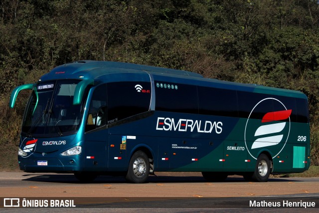 Viação Esmeraldas 206 na cidade de Congonhas, Minas Gerais, Brasil, por Matheus Henrique. ID da foto: 11232092.