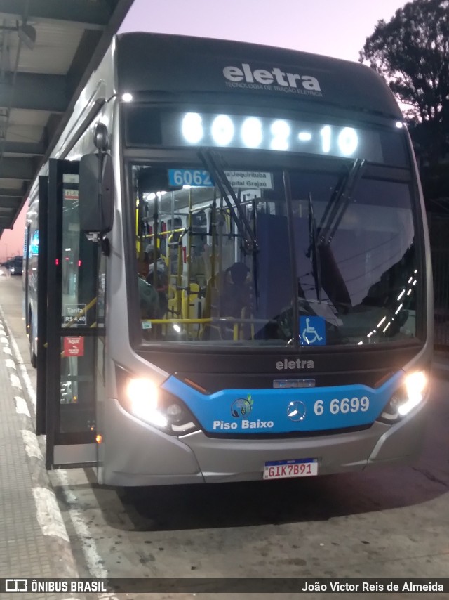 Transwolff Transportes e Turismo 6 6699 na cidade de São Paulo, São Paulo, Brasil, por João Victor Reis de Almeida. Número da foto: #11232915.