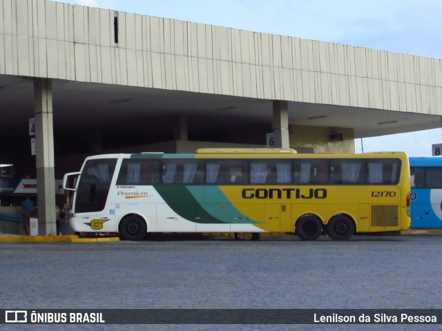 Empresa Gontijo de Transportes 12170 na cidade de Caruaru, Pernambuco, Brasil, por Lenilson da Silva Pessoa. ID da foto: 11233495.