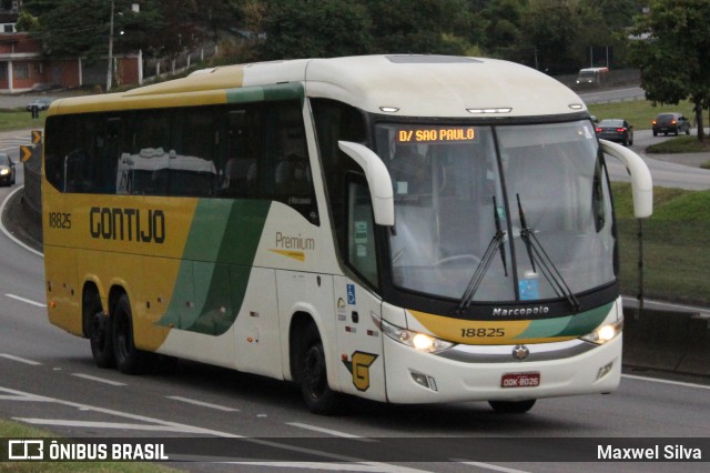 Empresa Gontijo de Transportes 18825 na cidade de Barra Mansa, Rio de Janeiro, Brasil, por Maxwel Silva. ID da foto: 11232251.