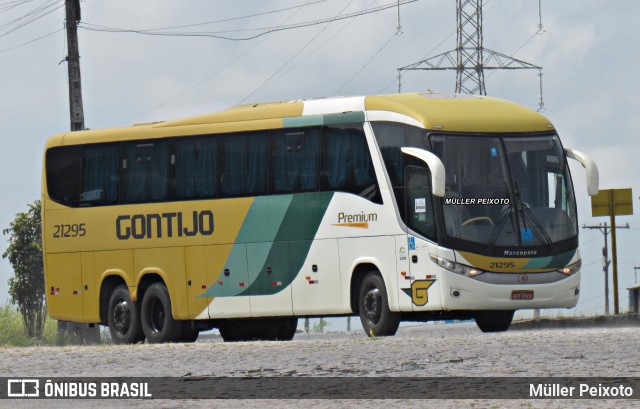 Empresa Gontijo de Transportes 21295 na cidade de Rio Largo, Alagoas, Brasil, por Müller Peixoto. ID da foto: 11232500.