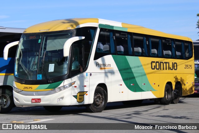 Empresa Gontijo de Transportes 21575 na cidade de São Paulo, São Paulo, Brasil, por Moaccir  Francisco Barboza. ID da foto: 11232474.