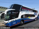 Pullman Eme Bus 240 na cidade de Estación Central, Santiago, Metropolitana de Santiago, Chile, por Marco Antonio Martinez Cifuentes. Número da foto: #:id.