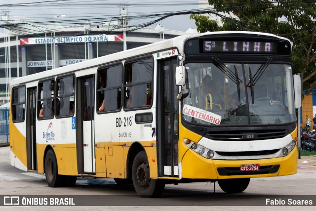 Belém Rio Transportes BD-218 na cidade de Belém, Pará, Brasil, por Fabio Soares. Número da foto: #11236499.