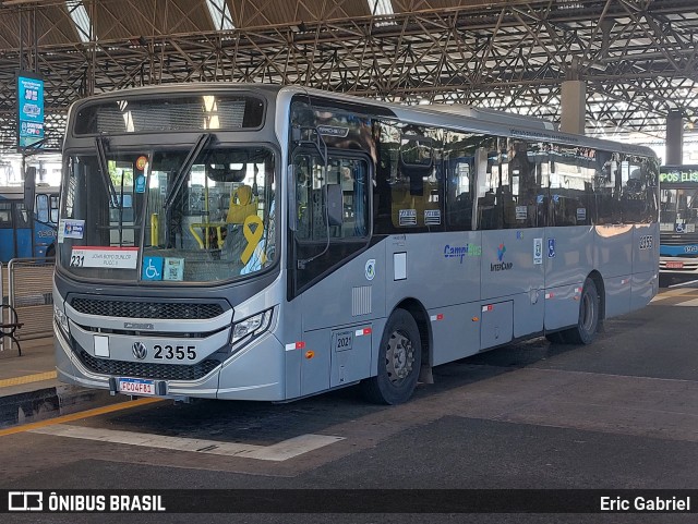 Expresso CampiBus 2355 na cidade de Campinas, São Paulo, Brasil, por Eric Gabriel. Número da foto: #11235222.