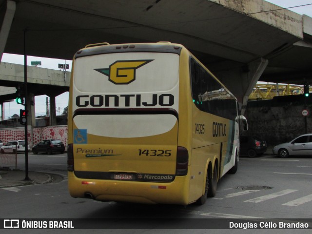 Empresa Gontijo de Transportes 14325 na cidade de Belo Horizonte, Minas Gerais, Brasil, por Douglas Célio Brandao. ID da foto: 11235416.