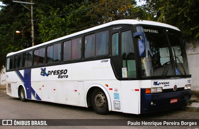 Expresso Barra Turismo 1100 na cidade de Barra do Piraí, Rio de Janeiro, Brasil, por Paulo Henrique Pereira Borges. ID da foto: 11235817.