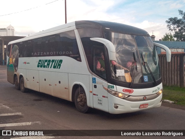 Eucatur - Empresa União Cascavel de Transportes e Turismo 4739 na cidade de Porto Alegre, Rio Grande do Sul, Brasil, por Leonardo Lazaroto Rodrigues. ID da foto: 11235568.