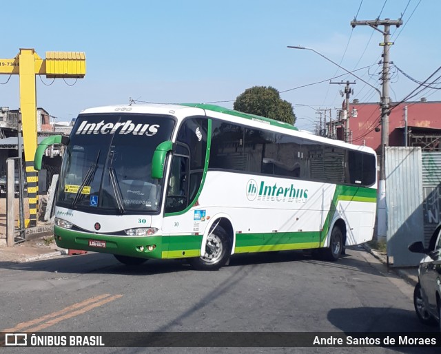 Interbus 30 na cidade de São Paulo, São Paulo, Brasil, por Andre Santos de Moraes. ID da foto: 11235578.