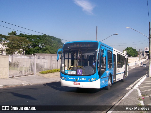 Viação Paratodos > São Jorge > Metropolitana São Paulo > Mobibrasil 6 3560 na cidade de São Paulo, São Paulo, Brasil, por Alex Marques. ID da foto: 11235478.