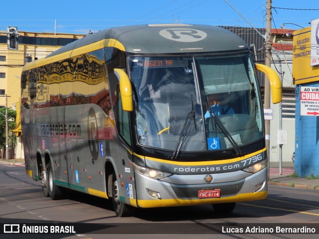 RodeRotas - Rotas de Viação do Triângulo 7736 na cidade de Uberaba, Minas Gerais, Brasil, por Lucas Adriano Bernardino. Número da foto: #11235547.