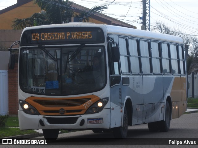 TransPessoal Transportes 708 na cidade de Rio Grande, Rio Grande do Sul, Brasil, por Felipe Alves. Número da foto: #11236480.