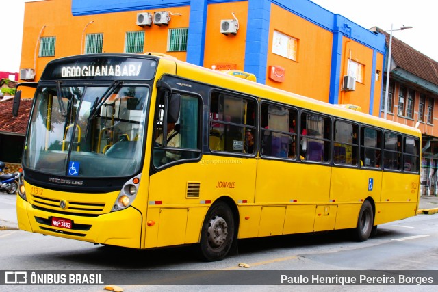 Gidion Transporte e Turismo 11332 na cidade de Joinville, Santa Catarina, Brasil, por Paulo Henrique Pereira Borges. ID da foto: 11235825.