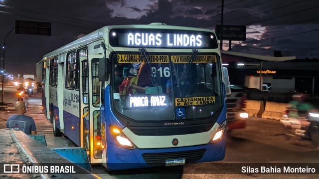 Transportes Águas Lindas BL-91608 na cidade de Ananindeua, Pará, Brasil, por Silas Bahia Monteiro. Número da foto: #11236674.