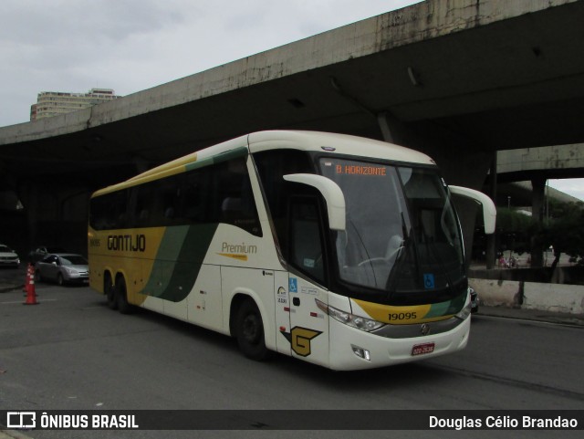 Empresa Gontijo de Transportes 19095 na cidade de Belo Horizonte, Minas Gerais, Brasil, por Douglas Célio Brandao. Número da foto: #11236389.