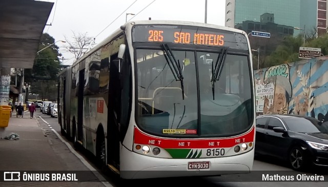Next Mobilidade - ABC Sistema de Transporte 8150 na cidade de Santo André, São Paulo, Brasil, por Matheus Oliveira. Número da foto: #11237035.