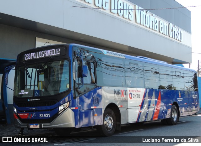 Next Mobilidade - ABC Sistema de Transporte 82.621 na cidade de Santo André, São Paulo, Brasil, por Luciano Ferreira da Silva. Número da foto: #11236433.