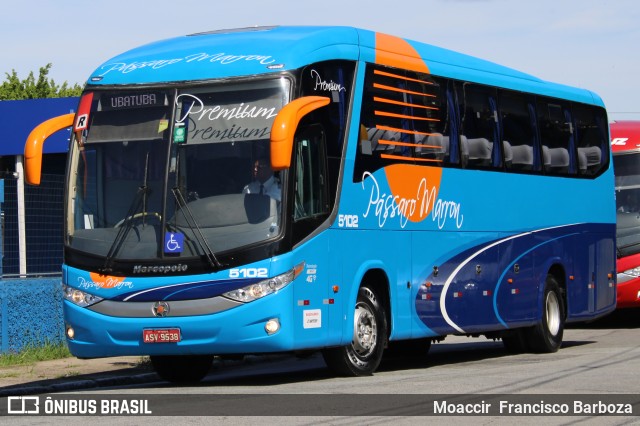 Litorânea Transportes Coletivos 5102 na cidade de São Paulo, São Paulo, Brasil, por Moaccir  Francisco Barboza. Número da foto: #11234825.