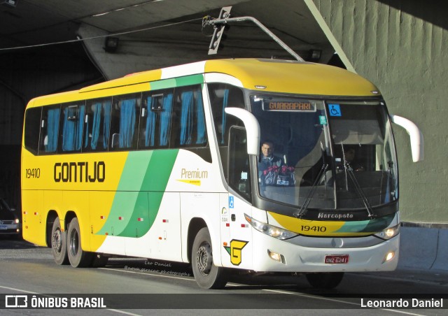 Empresa Gontijo de Transportes 19410 na cidade de Belo Horizonte, Minas Gerais, Brasil, por Leonardo Daniel. ID da foto: 11235288.