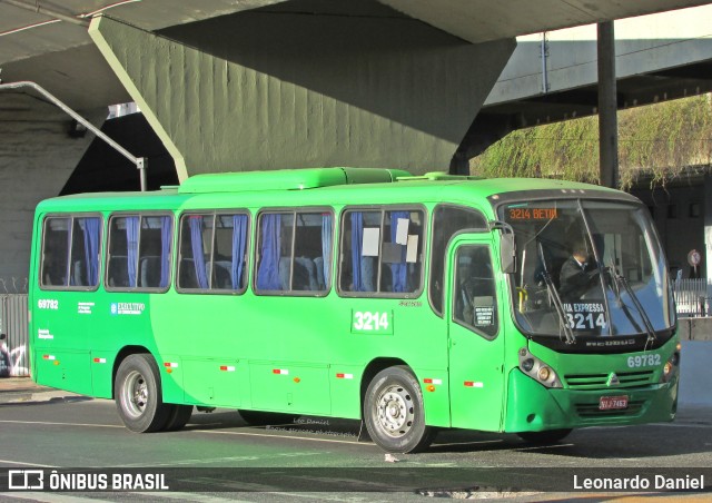 Viação Santa Edwiges 69782 na cidade de Belo Horizonte, Minas Gerais, Brasil, por Leonardo Daniel. ID da foto: 11235236.