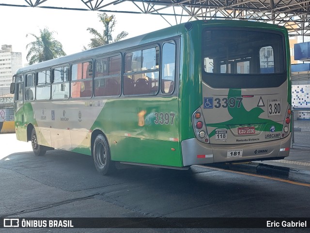 VB Transportes e Turismo 3397 na cidade de Campinas, São Paulo, Brasil, por Eric Gabriel. ID da foto: 11235269.