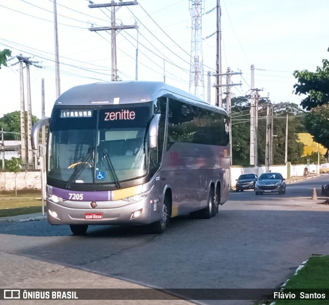 Rota Transportes Rodoviários 7205 na cidade de Cruz das Almas, Bahia, Brasil, por Flávio  Santos. ID da foto: 11239130.