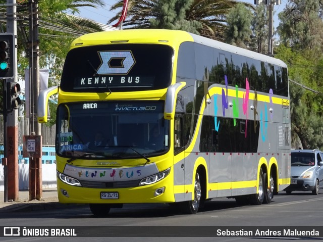 Kenny Bus  na cidade de Calama, El Loa, Antofagasta, Chile, por Sebastian Andres Maluenda. ID da foto: 11238771.