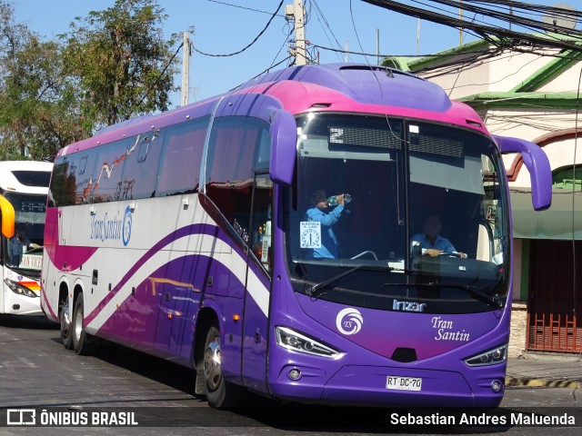 TranSantin 70 na cidade de Estación Central, Santiago, Metropolitana de Santiago, Chile, por Sebastian Andres Maluenda. Número da foto: #11237208.