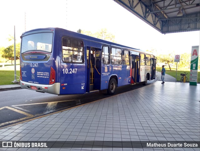 Viação Jacareí 10.247 na cidade de Jacareí, São Paulo, Brasil, por Matheus Duarte Souza. Número da foto: #11238524.