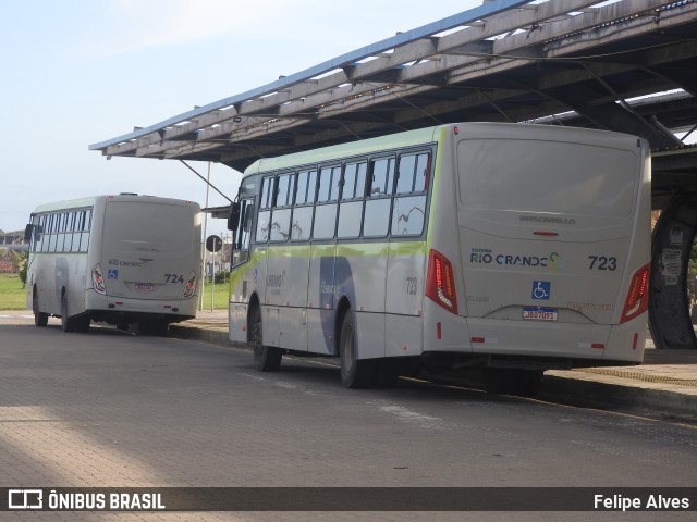 TransPessoal Transportes 723 na cidade de Rio Grande, Rio Grande do Sul, Brasil, por Felipe Alves. ID da foto: 11239722.