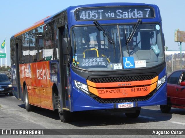 Evanil Transportes e Turismo RJ 132.156 na cidade de Nova Iguaçu, Rio de Janeiro, Brasil, por Augusto César. Número da foto: #11238789.