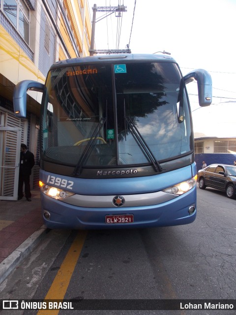 Viação Águia Branca 13992 na cidade de São Caetano do Sul, São Paulo, Brasil, por Lohan Mariano. Número da foto: #11239797.