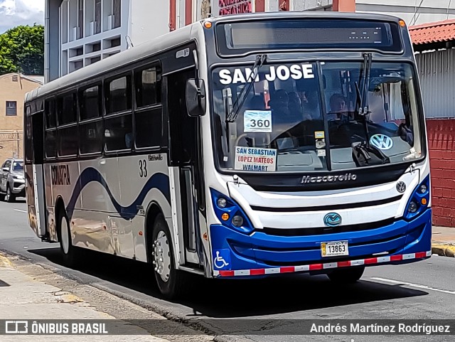 Conatra - Corporacion Nacional de Transporte 33 na cidade de Catedral, San José, San José, Costa Rica, por Andrés Martínez Rodríguez. Número da foto: #11238264.