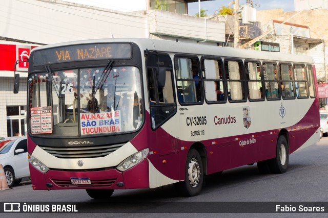 Viação Santa Rosa CV-32605 na cidade de Belém, Pará, Brasil, por Fabio Soares. ID da foto: 11238354.