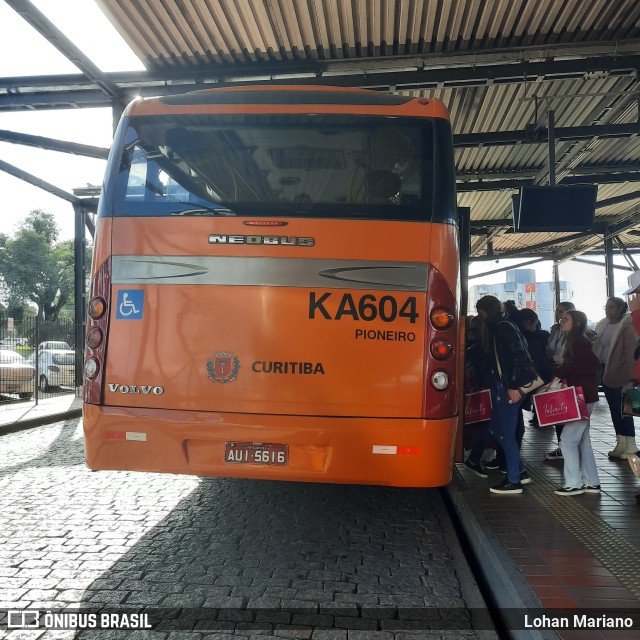 Viação Tamandaré KA604 na cidade de Curitiba, Paraná, Brasil, por Lohan Mariano. Número da foto: #11237319.