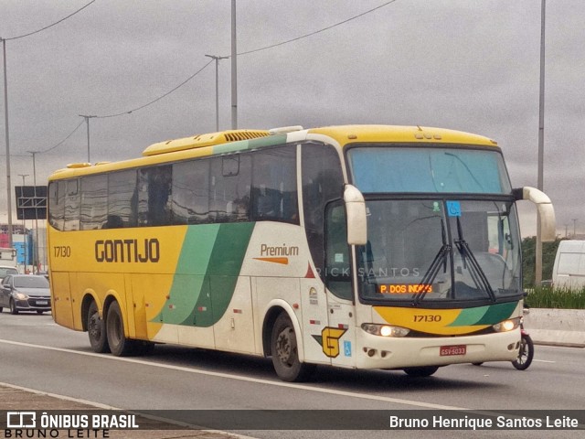 Empresa Gontijo de Transportes 17130 na cidade de São Paulo, São Paulo, Brasil, por Bruno Henrique Santos Leite. ID da foto: 11237360.