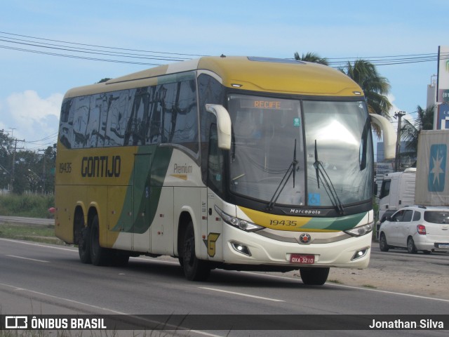 Empresa Gontijo de Transportes 19435 na cidade de Jaboatão dos Guararapes, Pernambuco, Brasil, por Jonathan Silva. ID da foto: 11238068.