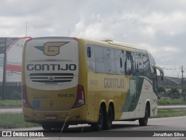 Empresa Gontijo de Transportes 19435 na cidade de Jaboatão dos Guararapes, Pernambuco, Brasil, por Jonathan Silva. ID da foto: 11238066.